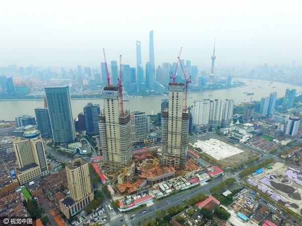 荏原助力263米上海最高“雙子塔”領銜北外灘商圈